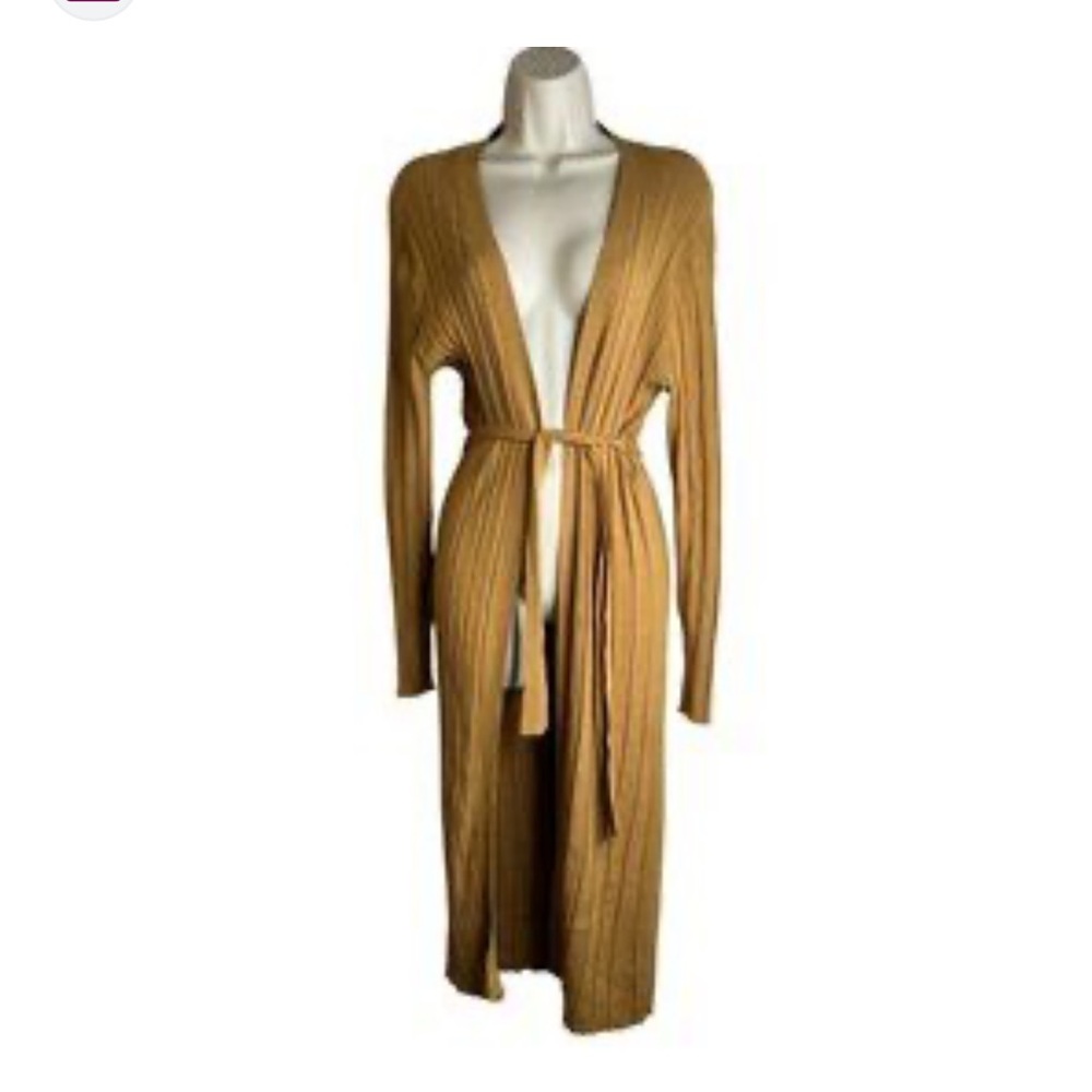 House of Harlow 1960 Taupe Knit Cardigan in size Small